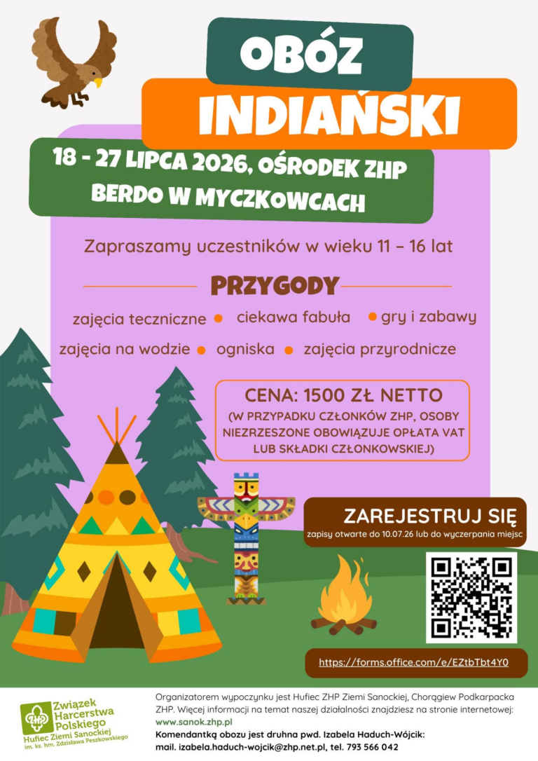 Indiański Obóz Przygodowy
